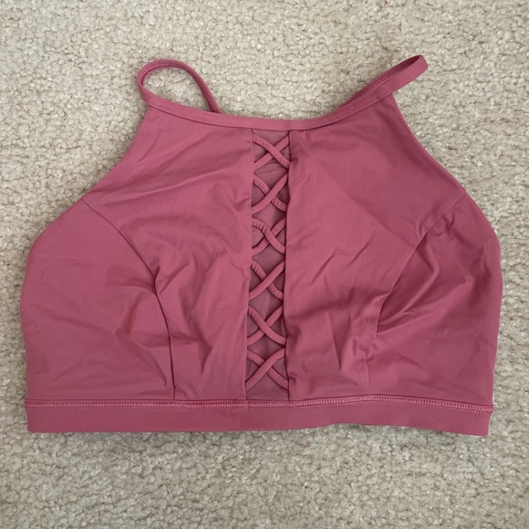 lululemon athletica Other - Lululemon Athletica Rose Bra Top with Strappy Back